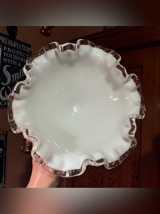 Fenton Other - Fenton Silver Crest Footed Bowl
